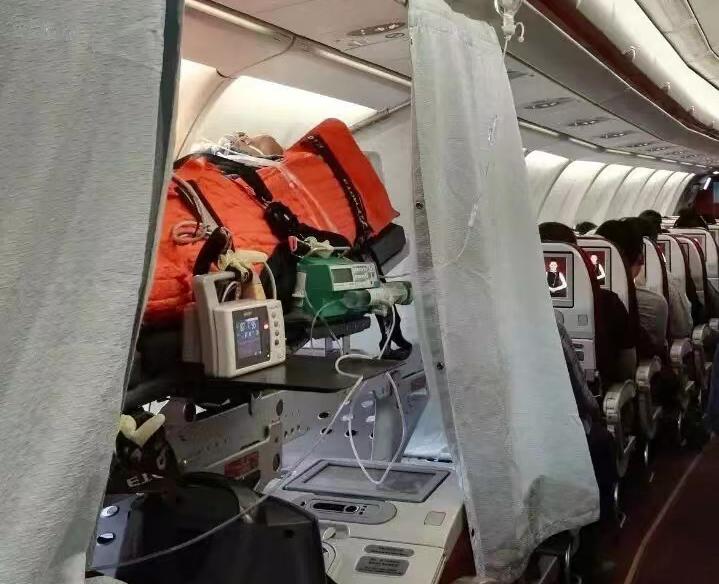 阿瓦提县跨国医疗包机、航空担架